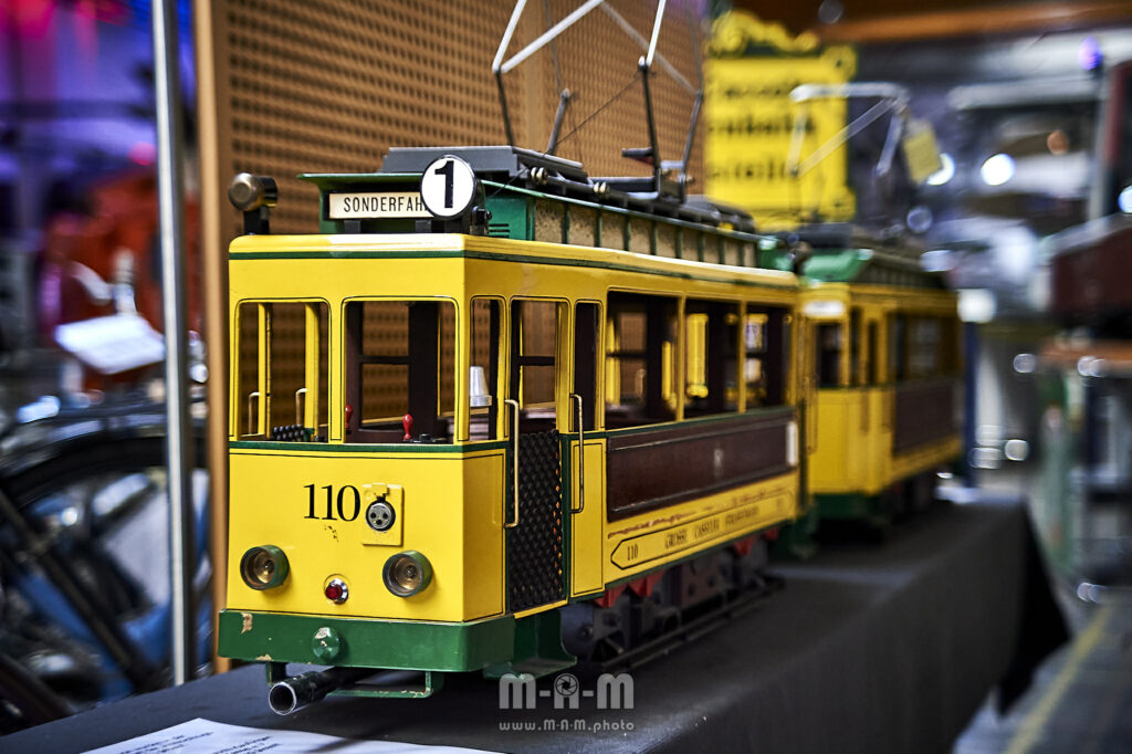 Straßenbahn-Modell im Technikmuseum Kassel
