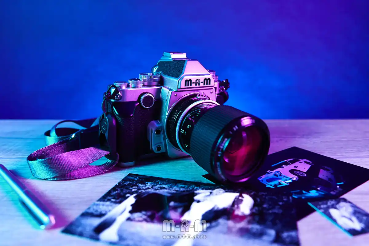 Photograph bei der Arbeit